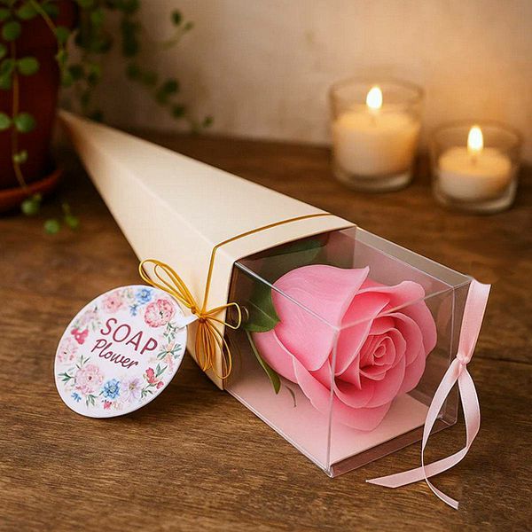 Ruža od sapuna Pink