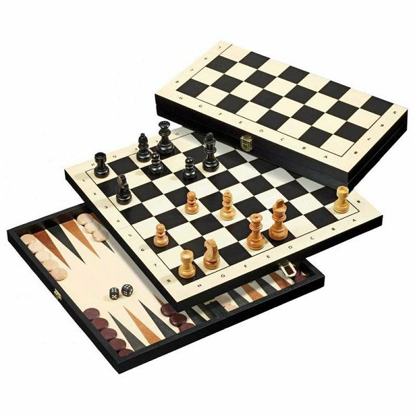 Šah & Backgammon & Dama Travel 
