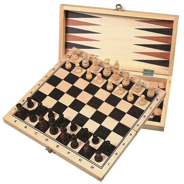 Šah & Backgammon & Dama Set
