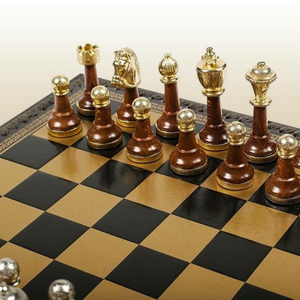 Šah Set Arabesque Staunton 35 x 35 cm