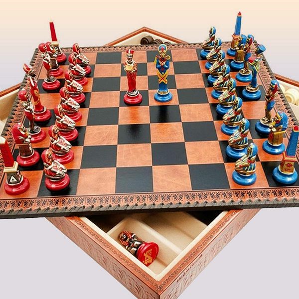Šah Set Egipat 48 x 48 cm 