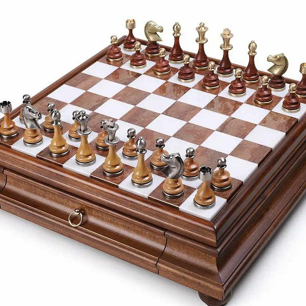 Šah Set Exclusive Staunton 46 x 46 cm