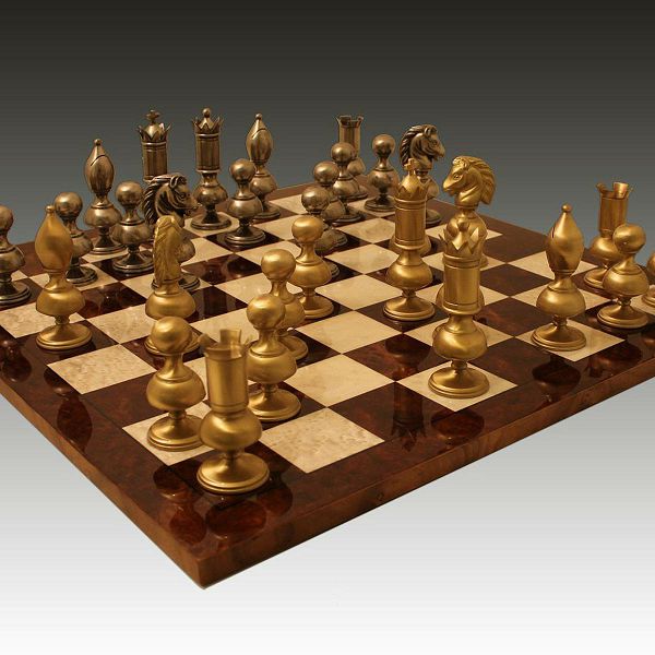 Šah Set Giant Contemporary 66 x 66 cm