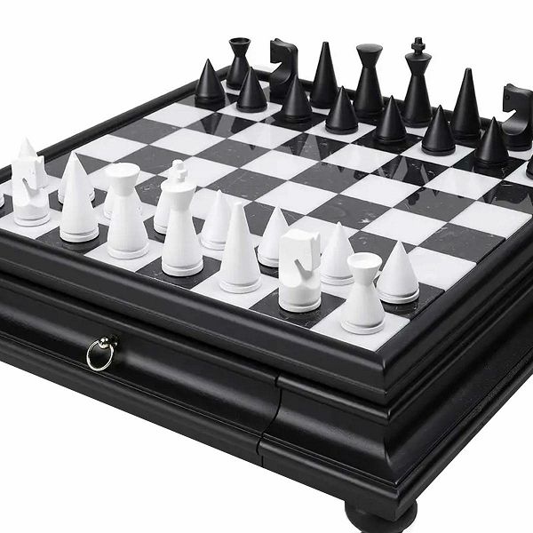 Šah Set Modern 46 x 46 cm