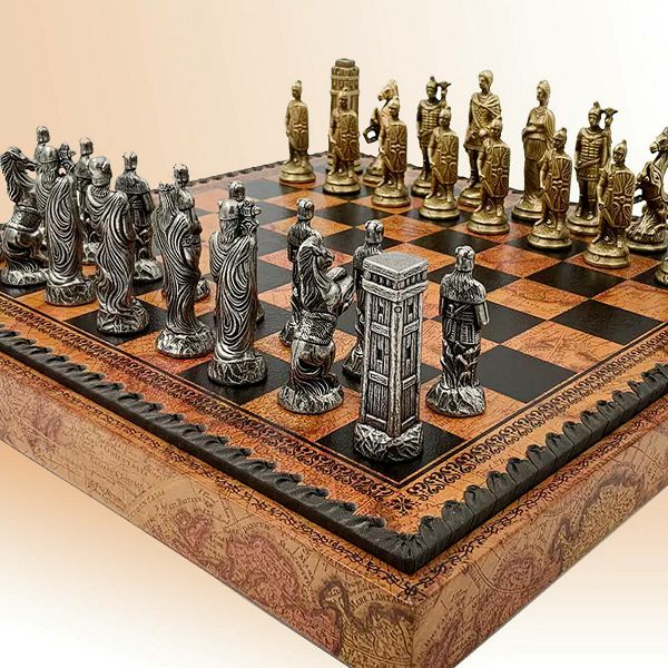 Šah Set Rimljani & Barbari 35 x 35 cm