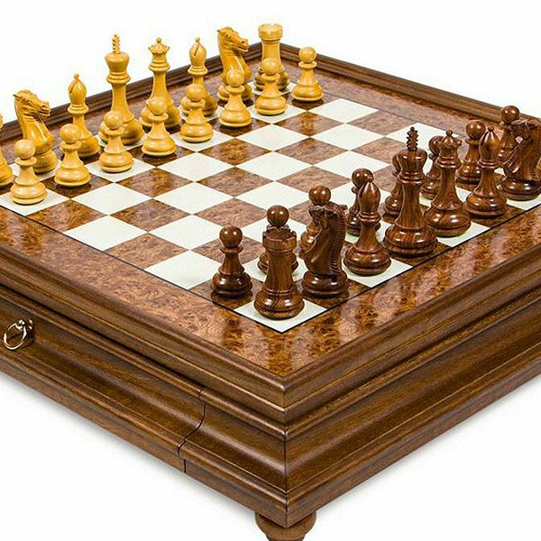 Šah Set Saunton Elegance 61 x 61 cm