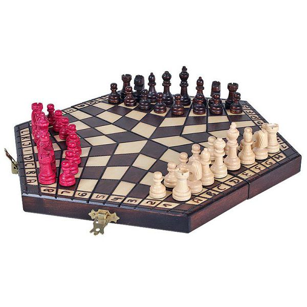 Šah Three Players 28 x 28 cm