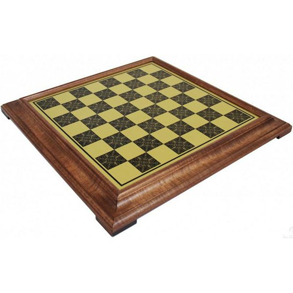 Šahovska ploča Brass Effect 48 x 48 cm