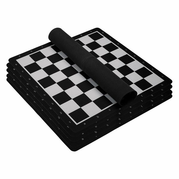 Šahovska ploča Roll-Up 52 x 52 cm x5