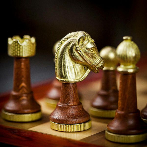 Šahovske figure Classic Gold & Silver 3"