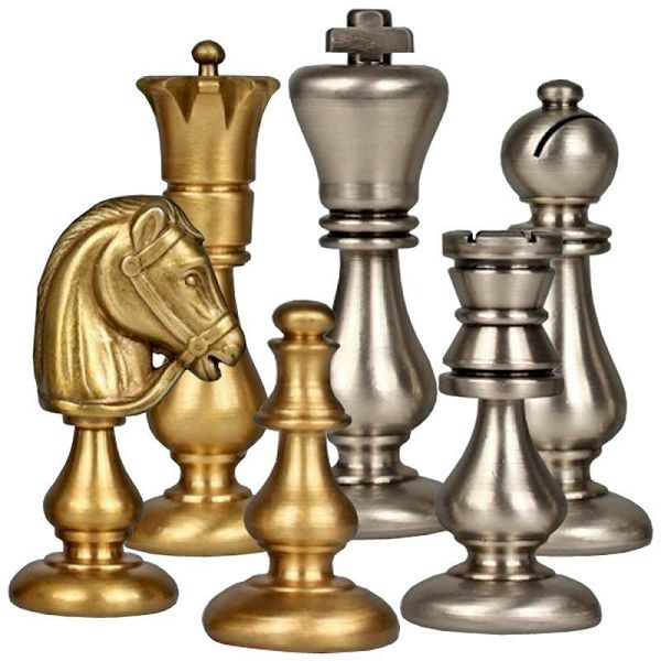Šahovske figure Contemporary Staunton 3"