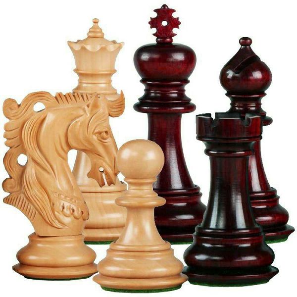 Šahovske figure Elvis Luxury Padouk 4.25"