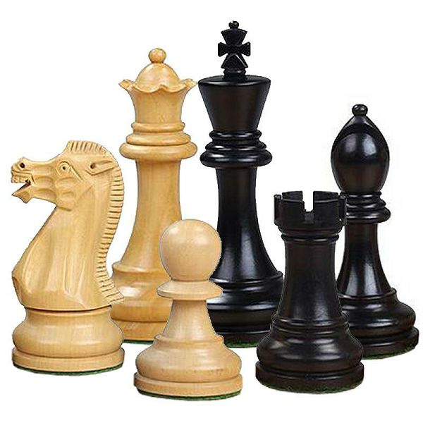 Šahovske figure Executive Ebonised 3.75"