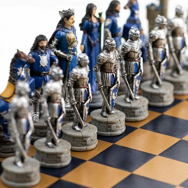 Šahovske figure Kralj Arthur 3.15"