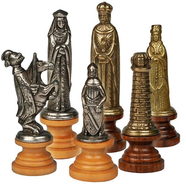 Šahovske figure Medieval 3.2"
