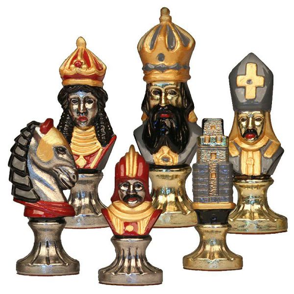 Šahovske figure Medieval 3.7"