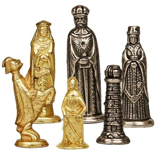 Šahovske figure Medieval 2.3"