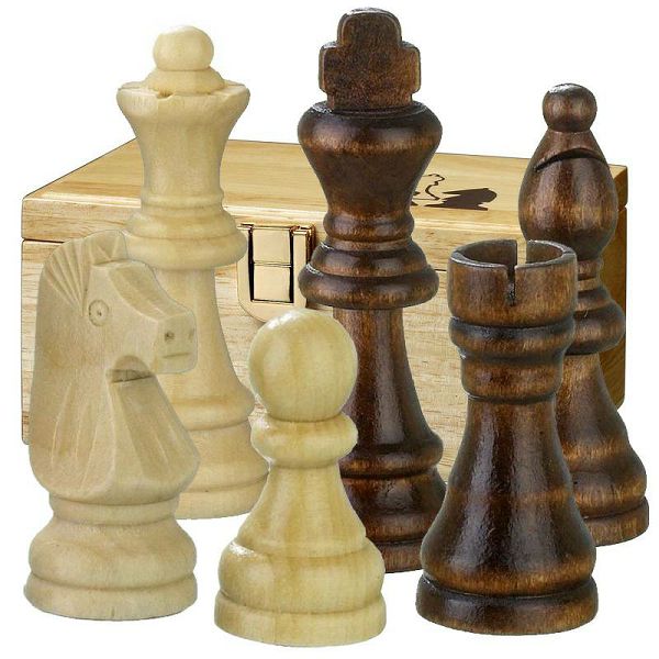 Šahovske figure Remus Staunton KH 64 mm
