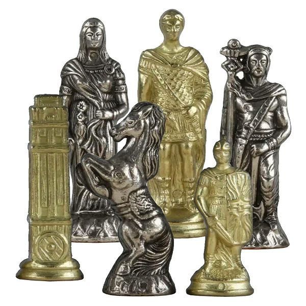 Šahovske figure Rimljani & Barbari 