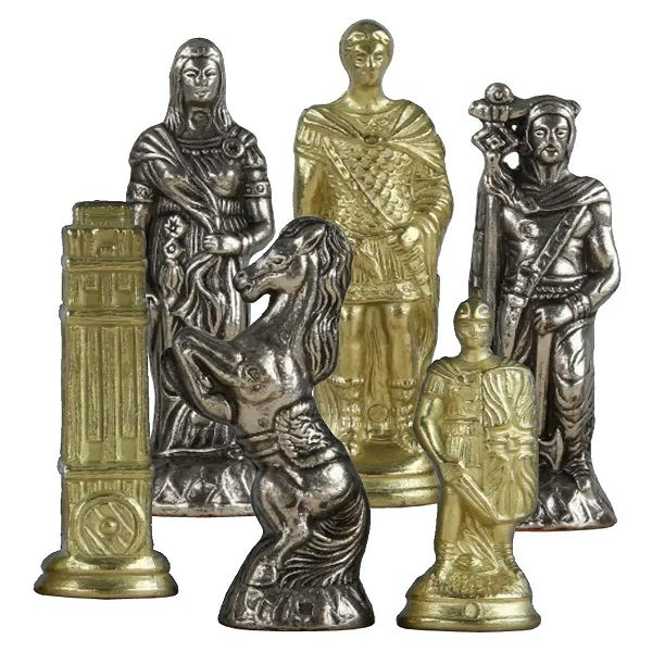Šahovske figure Rimljani & Barbari 3"