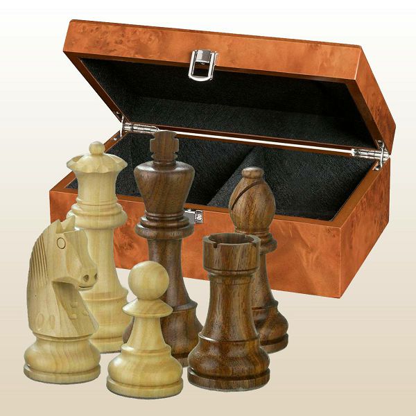 Šahovske figure Staunton 3 SQ & Box