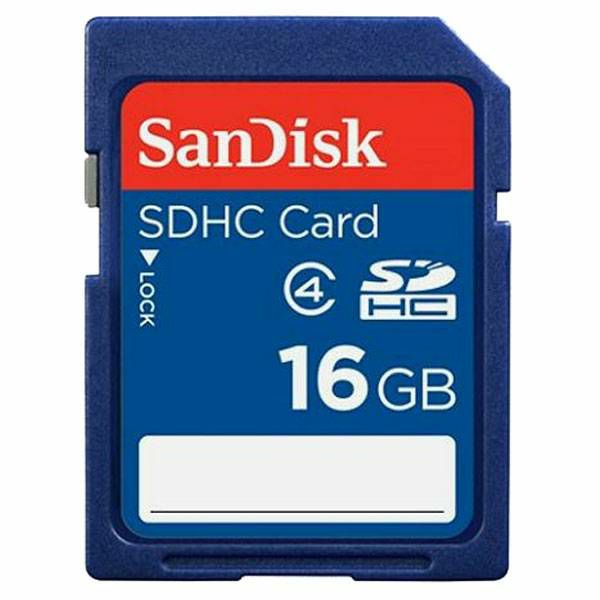 SanDisk SDHC Card 16GB SDSDB-016G-B35