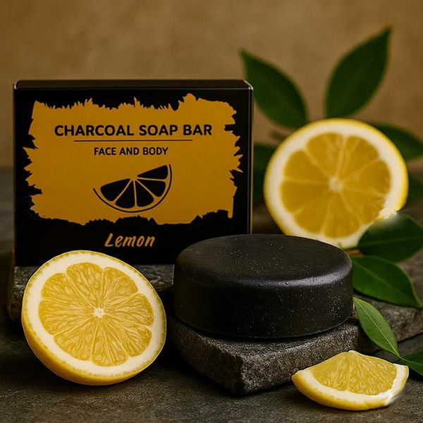 Sapun od aktivnog ugljena - Limun 85 g