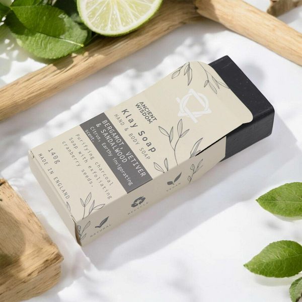 Sapun od gline - Bergamot & Sandalovina 140 g