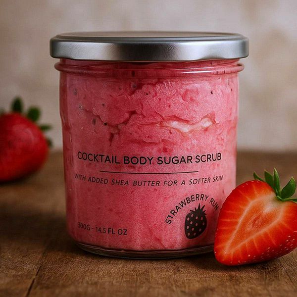 Šećerni piling - Strawberry Rum 300 g