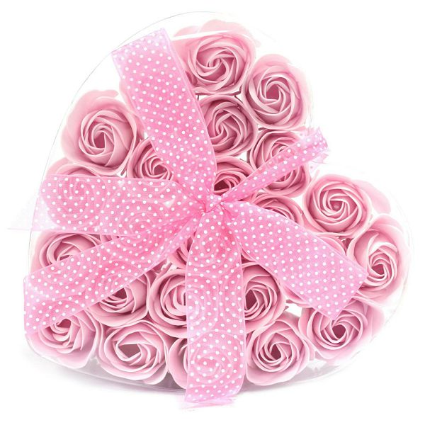 Set 24 ruže od sapuna - Pink Roses 