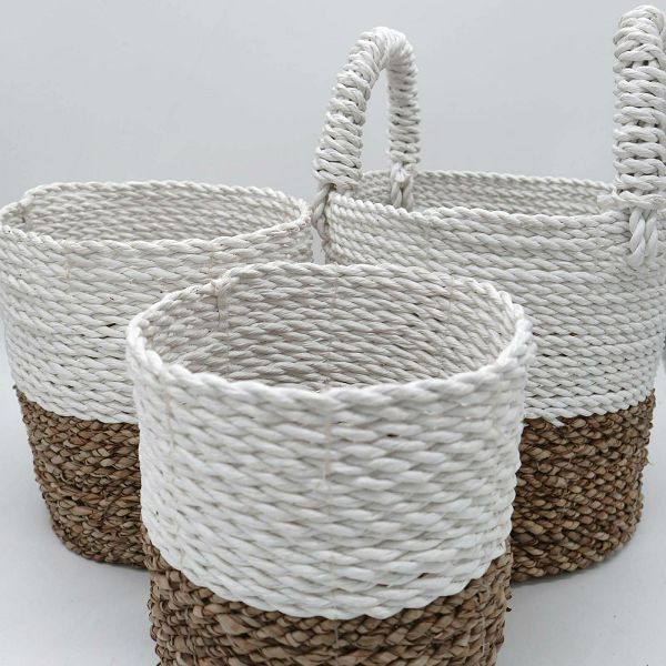 Set košara Natural / White