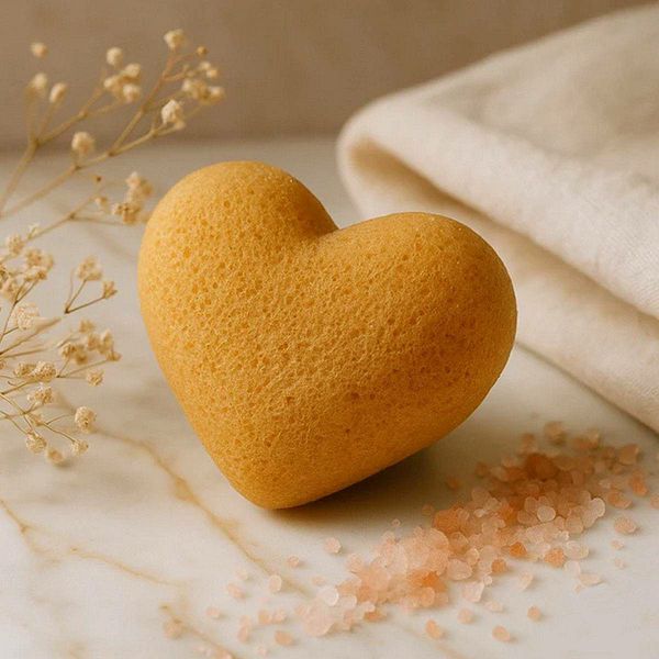 Spužva Konjac Heart Peach