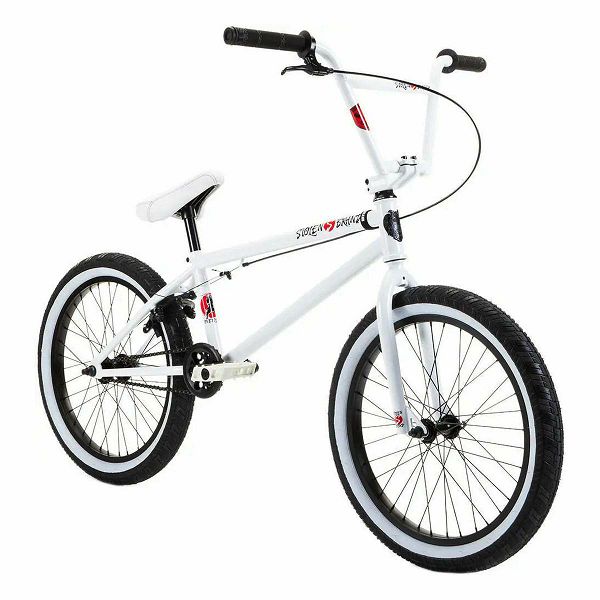 Stolen Overlord 20'' BMX Freestyle Snow Blind White