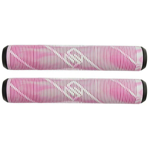 Striker Pro scooter Grips White/Pink