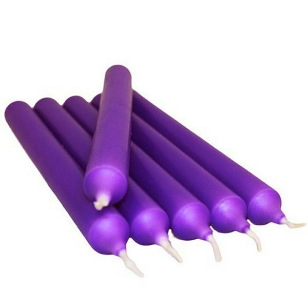 Svijeće Dinner Lilac x5