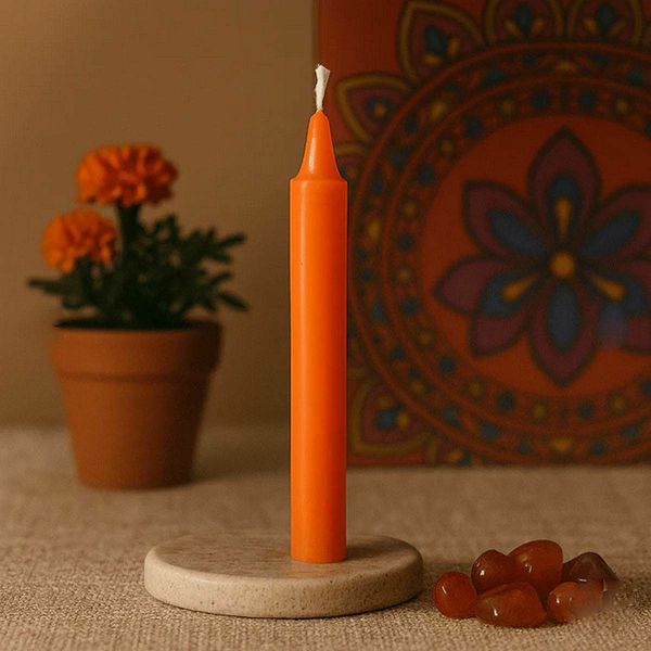 Svijeće Manifest Orange -  Sacred Chakra x12