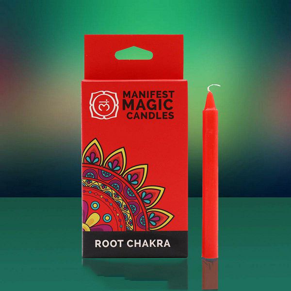 Svijeće Manifest Red - Root Chakra x12