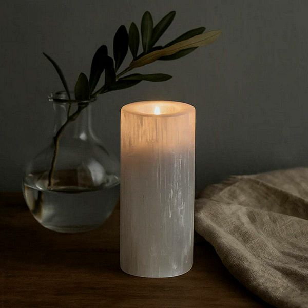 Svijećnjak Selenite Cylinder