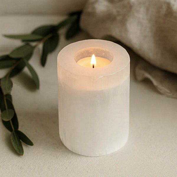 Svijećnjak Selenite Cylinder