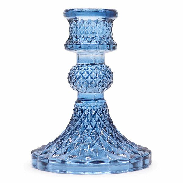 Svijećnjak Vintage Dinner Blue