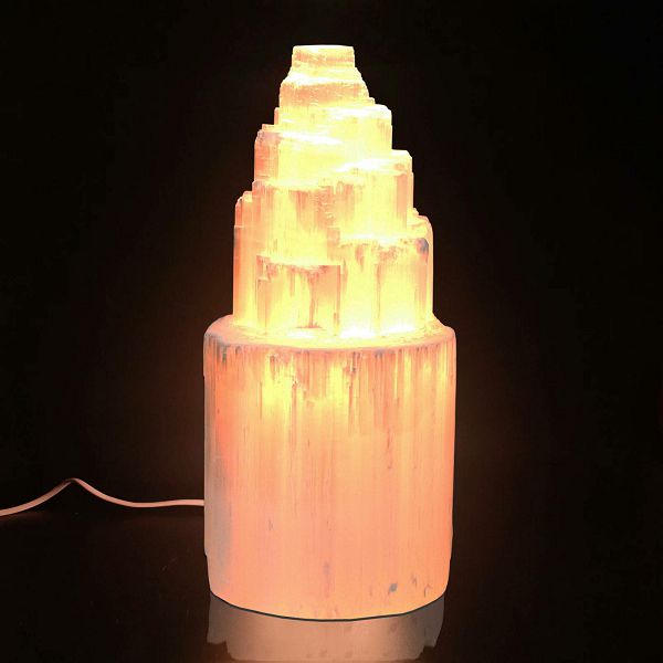 Svjetiljka Selenite Natural Tower 20 cm