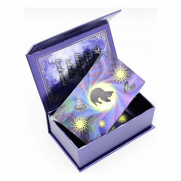 Tarot karte Purple Foil Witch Tarot