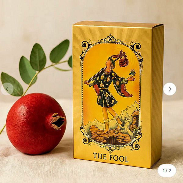 Tarot karte Svevideće oko Gold & Blue