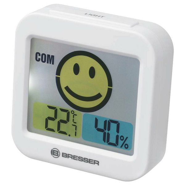 Temeo Smile Thermo-Hygrometer White