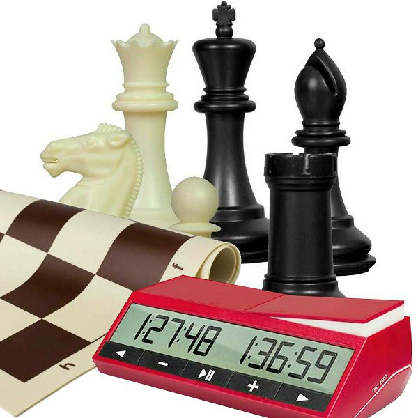 Tournament set Roll-Up Plus DGT 2500 & 2xQ