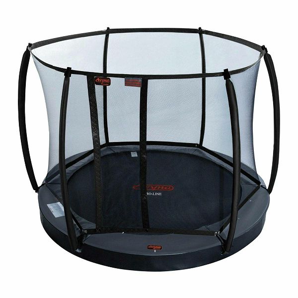 Trampolin Pro-Line FlatLevel 245 cm Combi Grey