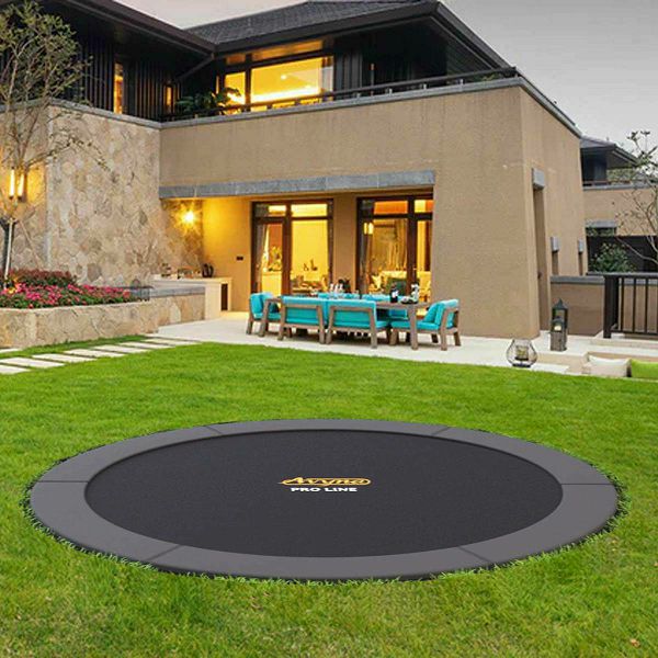 Trampolin Pro-Line FlatLevel 245 cm Grey