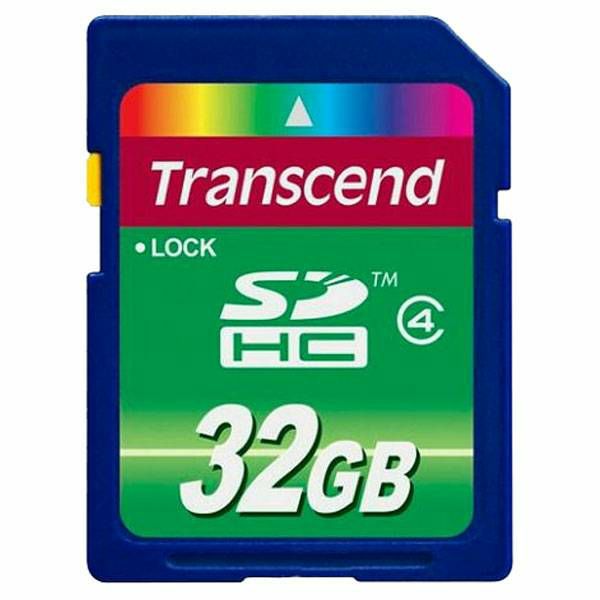 Transcend SDHC 32GB Class 4