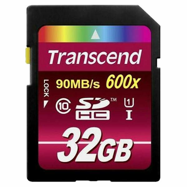 Transcend SDHC 32GB Class10 UHS-I 600x