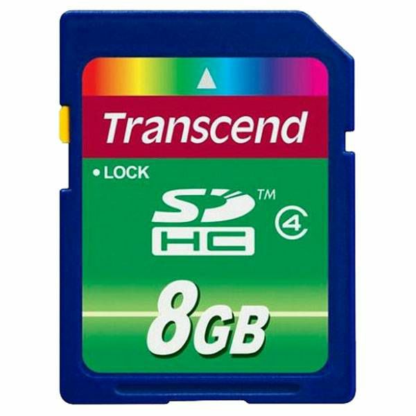 Transcend SDHC 8GB Class 4